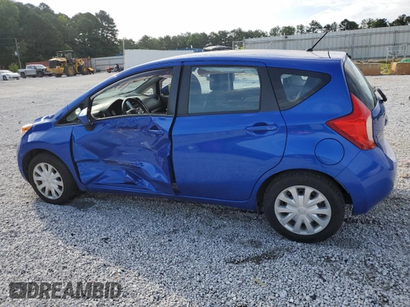 2015 Nissan Note S with VIN 3N1CE2CP4FL407658, listed as a Copart auction lot 62847565 with 79,574 mi miles and Salvage title. Bid and sale history available at DreamBid. Image 2.