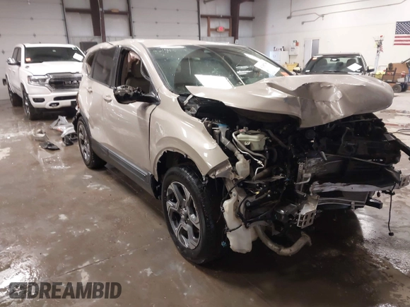 2018 Honda CR-V EX-L with VIN 5J6RW2H88JL025041, listed as a IAAI auction lot 41305790 with 157,532 mi miles. Bid and sale history available at carsss.com. Image 1.