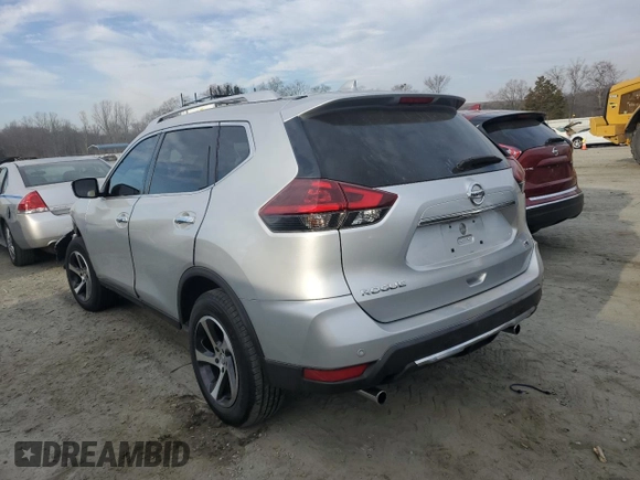 2019 Nissan Rogue SV with VIN KNMAT2MT8KP528665, listed as a Copart auction lot 47090495 with 114,888 mi miles and Salvage Title. Bid and sale history available at carsss.com. Image 2.