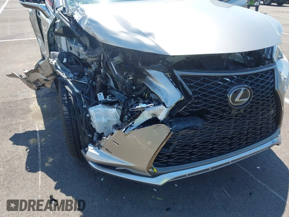2020 Lexus NX 300 F Sport with VIN JTJJARBZXL2171569, listed as a IAAI auction lot 42700729 with 60,200 mi miles and . Bid and sale history available at DreamBid. Image 6.