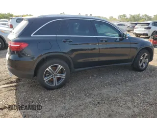 2018 Mercedes-Benz GLC with VIN WDC0G4JB1JV080135, listed as a Copart auction lot 51923565 with 0 mi miles and Salvage Title. Bid and sale history available at carsss.com. Image 3.