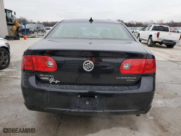 2009 Buick Lucerne CXL with VIN 1G4HD57M89U116917, listed as a Copart auction lot 45711425 with 136,747 mi miles and Salvage Title. Bid and sale history available at carsss.com. Image 6.