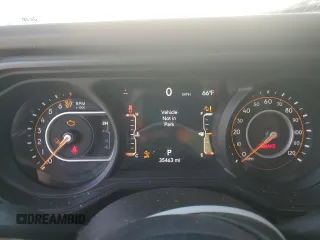 2024 Jeep Gladiator Sport с VIN 1C6JJTAG5RL113296, выставлен на аукционе Copart как лот 52172315 с пробегом 35 463 миль миль и Списание • Salvage title. История ставок и продаж доступна на DreamBid. Изображение 9.