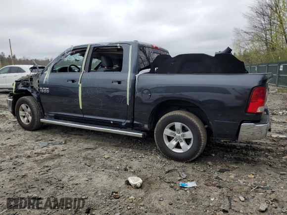 2018 Ram 1500 Big Horn with VIN 1C6RR7LT7JS289323, listed as a Copart auction lot 52647004 with Not provided miles and Salvage title. Bid and sale history available at DreamBid. Image 2.