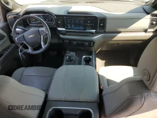 2023 Chevrolet Silverado 1500 LTZ with VIN 1GCUDGE86PZ318398, listed as a Copart auction lot 76702434 with 17,494 mi miles and Salvage Title. Bid and sale history available at carsss.com. Image 8.