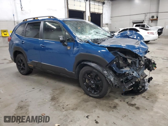 2024 Subaru Forester Wilderness with VIN JF2SKAJC1RH418505, listed as a Copart auction lot 86137764 with 19,270 mi miles and Salvage Title. Bid and sale history available at carsss.com. Image 4.