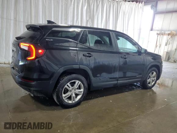 2022 GMC Terrain SLE with VIN 3GKALTEV5NL178437, listed as a Copart auction lot 61386135 with 175,833 mi miles and Clean title. Bid and sale history available at DreamBid. Image 3.