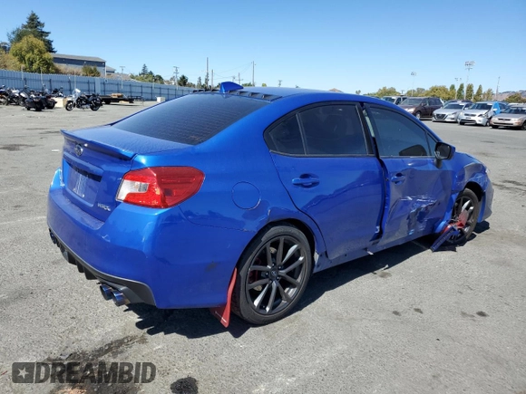 2018 Subaru WRX Premium with VIN JF1VA1B64J9833779, listed as a Copart auction lot 70928704 with 64,155 mi miles and Salvage Title. Bid and sale history available at carsss.com. Image 3.