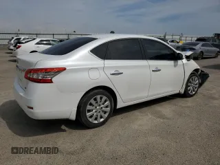 2013 Nissan Sentra S with VIN 3N1AB7AP9DL787853, listed as a Copart auction lot 55227815 with 148,313 mi miles and Clean Title. Bid and sale history available at DreamBid. Image 3.