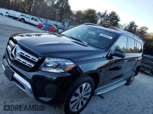 2018 Mercedes-Benz GLS 450 with VIN 4JGDF6EE5JB092019, listed as a Copart auction lot 43692854 with 165,908 mi miles and . Bid and sale history available at DreamBid. Image 1.
