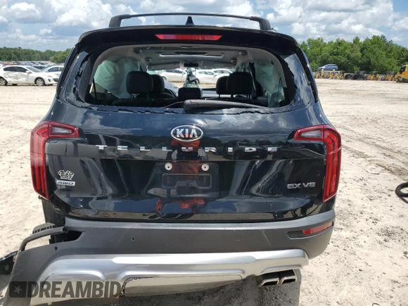 2020 Kia Telluride EX with VIN 5XYP3DHC8LG026310, listed as a Copart auction lot 61509905 with Not provided miles and Non repairable. Bid and sale history available at DreamBid. Image 6.