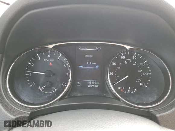 2016 Nissan Rogue SL with VIN 5N1AT2MT4GC895993, listed as a Copart auction lot 47048435 with 83,196 mi miles and Clean Title. Bid and sale history available at DreamBid. Image 9.