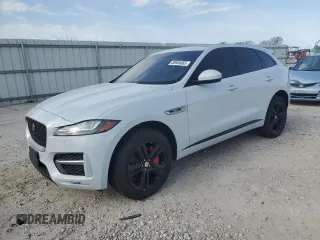 2017 Jaguar F-Pace 35t R-Sport with VIN SADCL2BVXHA047832, listed as a Copart auction lot 50904665 with 128,000 mi miles and Clean Title. Bid and sale history available at DreamBid. Image 1.