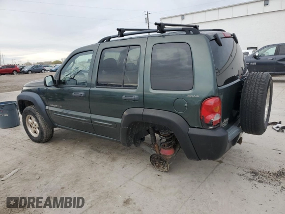2002 Jeep Liberty Limited with VIN 1J4GL58K52W220933, listed as a Copart auction lot 49211765 with 189,095 mi miles and Salvage title. Bid and sale history available at DreamBid. Image 2.