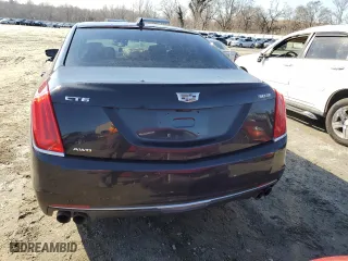 2016 Cadillac CT6 Premium Luxury AWD with VIN 1G6KG5R69GU149554, listed as a Copart auction lot 88436815 with 0 mi miles and Salvage Title. Bid and sale history available at carsss.com. Image 6.