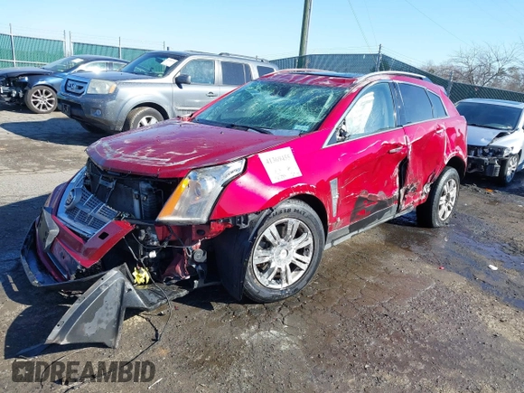 2011 Cadillac SRX Performance Collection with VIN 3GYFNBEY7BS509255, listed as a IAAI auction lot 41369455 with 160,366 mi miles. Bid and sale history available at carsss.com. Image 2.