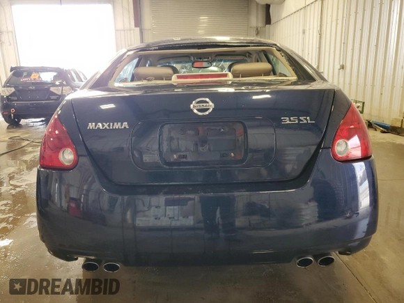 2005 Nissan Maxima 3.5 SL with VIN 1N4BA41E85C850655, listed as a Copart auction lot 54053935 with 92,693 mi miles and Non Repairable. Bid and sale history available at carsss.com. Image 6.