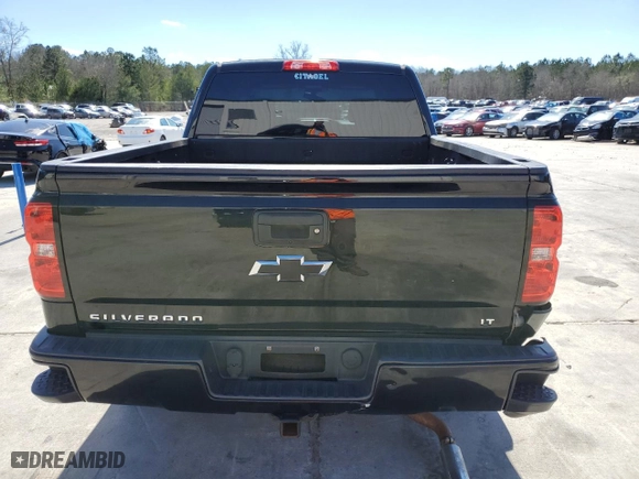 2017 Chevrolet Silverado 1500 LT with VIN 3GCUKREC0HG295398, listed as a Copart auction lot 47658005 with 146,645 mi miles and Salvage Title. Bid and sale history available at carsss.com. Image 6.