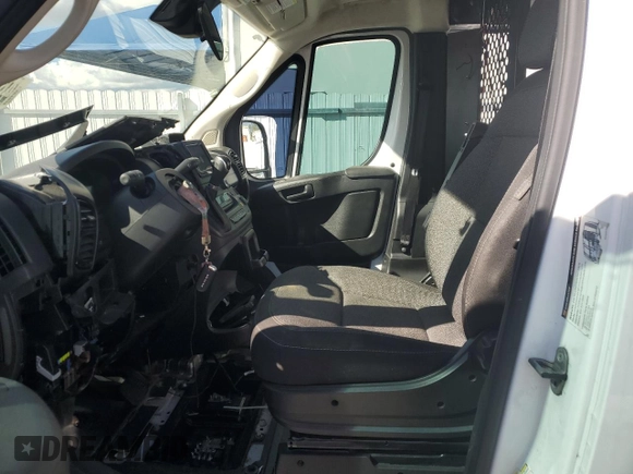 2023 Ram ProMaster Cargo with VIN 3C6LRVVG6PE584399, listed as a Copart auction lot 46678675 with Not Provided miles and Clean Title. Bid and sale history available at DreamBid. Image 7.