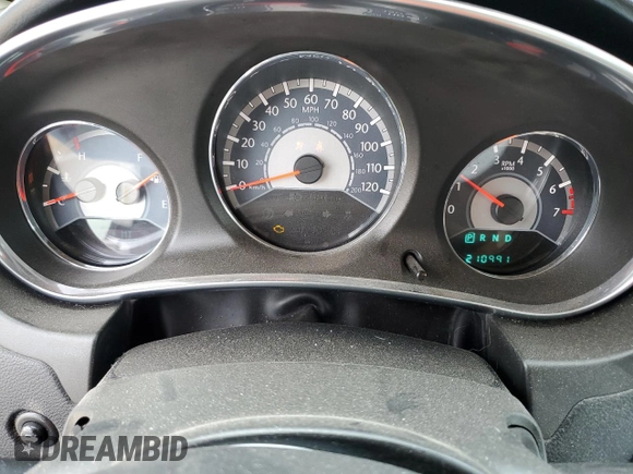 2013 Chrysler 200 Limited with VIN 1C3CCBCG9DN525905, listed as a Copart auction lot 54443675 with 210,991 mi miles and Salvage Title. Bid and sale history available at DreamBid. Image 9.