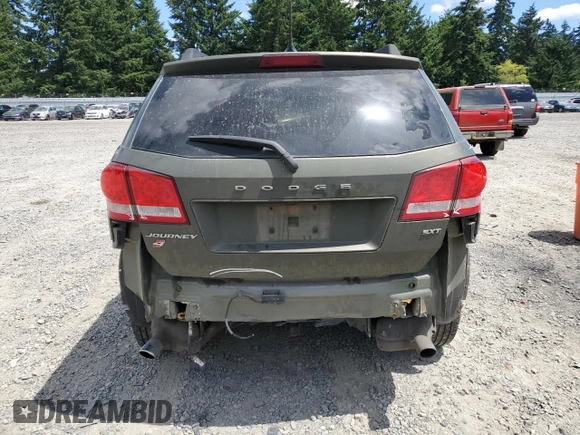 2018 Dodge Journey SXT with VIN 3C4PDDBG7JT387302, listed as a Copart auction lot 63445815 with 49,724 mi miles and Salvage title. Bid and sale history available at DreamBid. Image 6.
