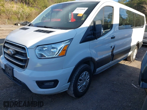 2020 Ford Transit Passenger XL z VIN 1FBAX2Y81LKA59805, wystawiony jako IAAI lot #41710846 z przebiegiem 89 840 mil mil oraz . Historia ofert i sprzedaży dostępna na DreamBid. Obrazek 2.