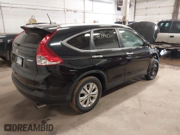 2013 Honda CR-V EX-L with VIN 2HKRM4H7XDH627009, listed as a IAAI auction lot 41794220 with 244,323 mi miles. Bid and sale history available at carsss.com. Image 4.