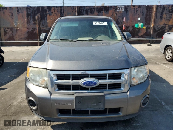 2011 Ford Escape XLS with VIN 1FMCU0C79BKC12943, listed as a Copart auction lot 64702085 with 151,117 mi miles and Clean title. Bid and sale history available at DreamBid. Image 5.
