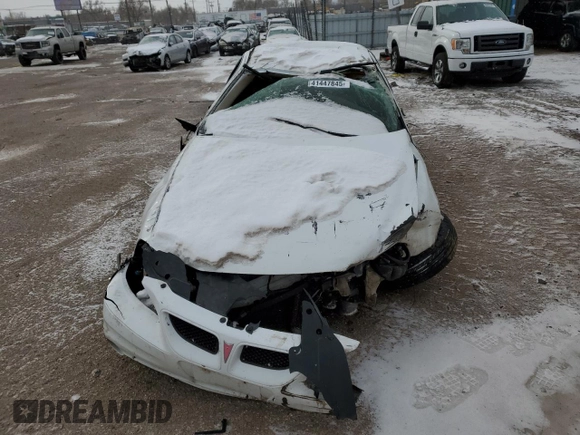 2004 Pontiac Grand Am SE with VIN 1G2NE52F74M580789, listed as a Copart auction lot 41447845 with 0 mi miles and Salvage Title. Bid and sale history available at carsss.com. Image 5.