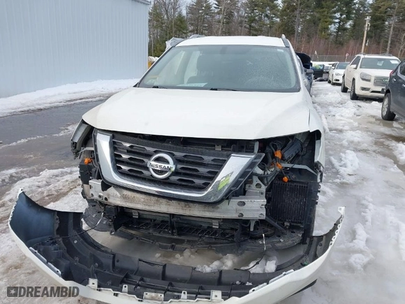 2018 Nissan Pathfinder S with VIN 5N1DR2MM6JC603823, listed as a IAAI auction lot 41656175 with 89,572 mi miles. Bid and sale history available at carsss.com. Image 13.