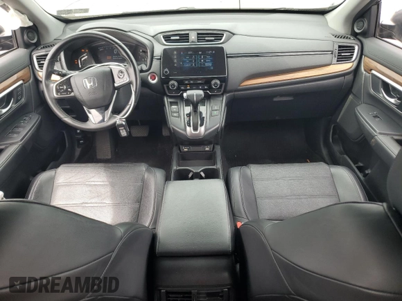 2020 Honda CR-V EX-L with VIN 5J6RW2H80LL037462, listed as a Copart auction lot 58487225 with 50,507 mi miles and Salvage title. Bid and sale history available at DreamBid. Image 8.