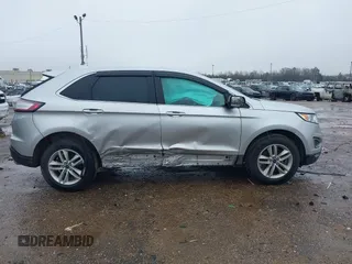 2018 Ford Edge SEL with VIN 2FMPK4J83JBB47090, listed as a IAAI auction lot 41531957 with 107,728 mi miles. Bid and sale history available at carsss.com. Image 13.
