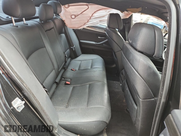 2013 BMW 5 Series 550i xDrive with VIN WBAFU9C55DDY72065, listed as a Copart auction lot 63023675 with 117,592 mi miles and Salvage title. Bid and sale history available at DreamBid. Image 10.