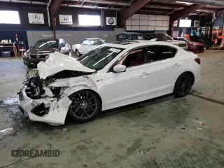 2022 Acura ILX w/Premium/A-Spec Package with VIN 19UDE2F87NA008594, listed as a Copart auction lot 70517902 with 10,996 mi miles. Bid and sale history available at carsss.com. Image 1.