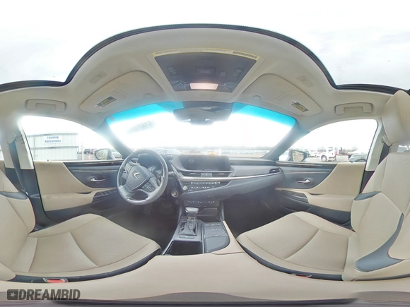 2021 Lexus ES with VIN 58AD11D11MU003340, listed as a Copart auction lot 51623065 with 35,954 mi miles and Salvage Title. Bid and sale history available at carsss.com. Image 13.