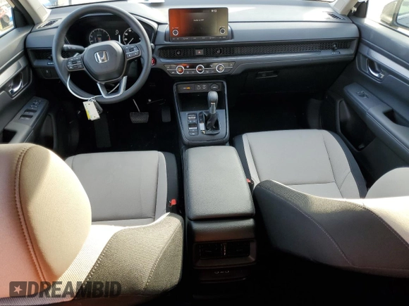 2025 Honda CR-V EX with VIN 2HKRS4H46SH405950, listed as a Copart auction lot 43325855 with 7,701 mi miles and Salvage Title. Bid and sale history available at DreamBid. Image 8.