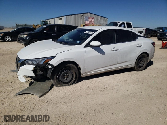 2023 Nissan Sentra S with VIN 3N1AB8BV3PY297029, listed as a Copart auction lot 46858975 with 16,414 mi miles and Salvage Title. Bid and sale history available at DreamBid. Image 1.