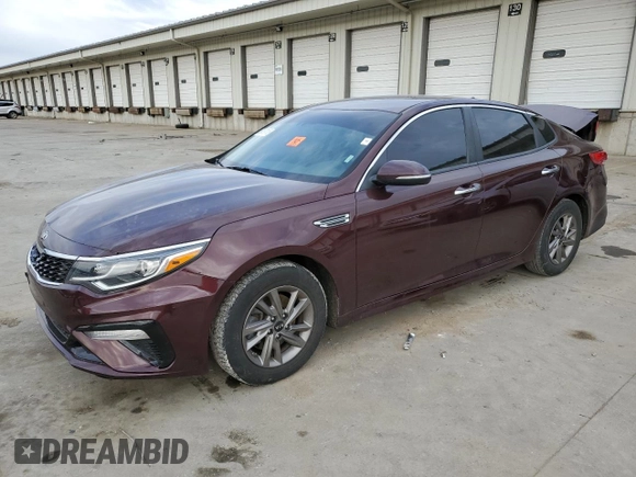 2020 Kia Optima LX z VIN 5XXGT4L35LG385691, wystawiony jako Copart lot #50499195 z przebiegiem 118 805 mil mil oraz Szkody całkowita. Historia ofert i sprzedaży dostępna na DreamBid. Obrazek 1.