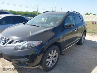2014 Nissan Murano SL with VIN JN8AZ1MW8EW526383, listed as a IAAI auction lot 42004905 with 107,563 mi miles. Bid and sale history available at carsss.com. Image 2.