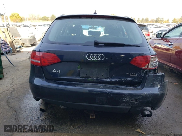 2010 Audi A4 2.0T Premium Plus with VIN WAUWFAFL3AA089507, listed as a Copart auction lot 78165604 with 126,441 mi miles and Salvage Title. Bid and sale history available at carsss.com. Image 6.