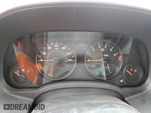 2012 Jeep Compass Latitude with VIN 1C4NJCEB8CD706452, listed as a Copart auction lot 55696805 with 195,159 mi miles and Clean Title. Bid and sale history available at carsss.com. Image 9.