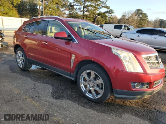 2011 Cadillac SRX Premium Collection with VIN 3GYFNCEY9BS640709, listed as a Copart auction lot 44502965 with 122,830 mi miles and Salvage Title. Bid and sale history available at carsss.com. Image 4.