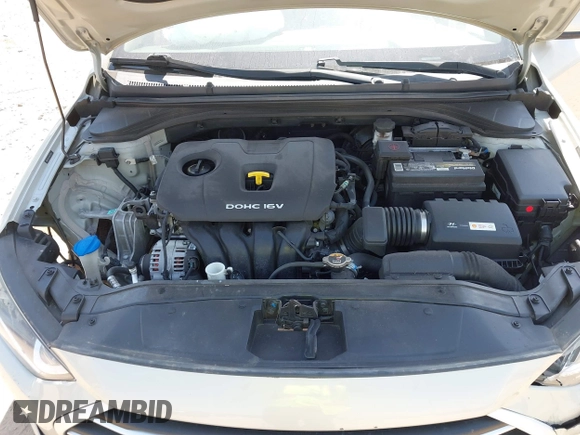 2017 Hyundai Elantra Limited with VIN 5NPD84LF1HH075595, listed as a IAAI auction lot 41899349 with 125,051 mi miles. Bid and sale history available at carsss.com. Image 10.