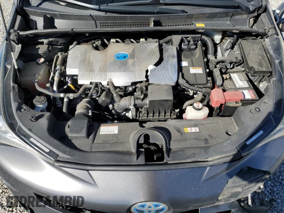 2017 Toyota Prius Two with VIN JTDKBRFU1H3041605, listed as a Copart auction lot 45760435 with 141,381 mi miles and Salvage Title. Bid and sale history available at DreamBid. Image 12.