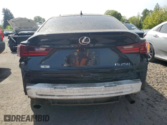 2015 Lexus IS 250 z VIN JTHBF1D29F5057753, wystawiony jako Copart lot #54773575 z przebiegiem 96 122 mil mil oraz Szkoda całkowita • Salvage title. Historia ofert i sprzedaży dostępna na DreamBid. Obrazek 6.