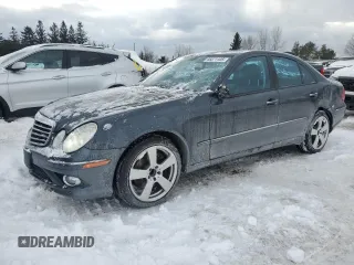 2009 Mercedes-Benz E-Class Luxury 3.5L with VIN WDBUF87X49B435511, listed as a Copart auction lot 45371105 with 205,971 mi miles and Clean Title. Bid and sale history available at carsss.com. Image 1.