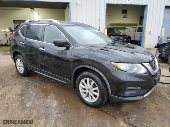 2018 Nissan Rogue S with VIN JN8AT2MV7JW345266, listed as a Copart auction lot 44901945 with 54,487 mi miles and Salvage Title. Bid and sale history available at carsss.com. Image 4.
