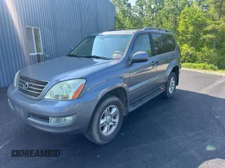 2005 Lexus GX 470 z VIN JTJBT20X050076167, wystawiony jako Copart lot #59916595 z przebiegiem 297 768 mil mil oraz Czysty tytuł • Clean title. Historia ofert i sprzedaży dostępna na DreamBid. Obrazek 2.
