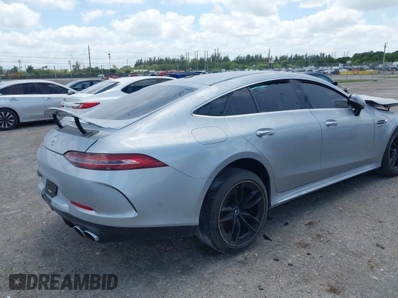 2021 Mercedes-Benz AMG GT 43 z VIN W1K7X5KB0MA039134, wystawiony jako IAAI lot #42129975 z przebiegiem 50 856 mil mil oraz . Historia ofert i sprzedaży dostępna na DreamBid. Obrazek 4.