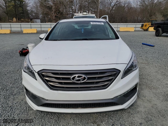 2017 Hyundai Sonata Sport with VIN 5NPE34AF1HH585371, listed as a Copart auction lot 44151735 with 61,548 mi miles and Salvage Title. Bid and sale history available at carsss.com. Image 5.